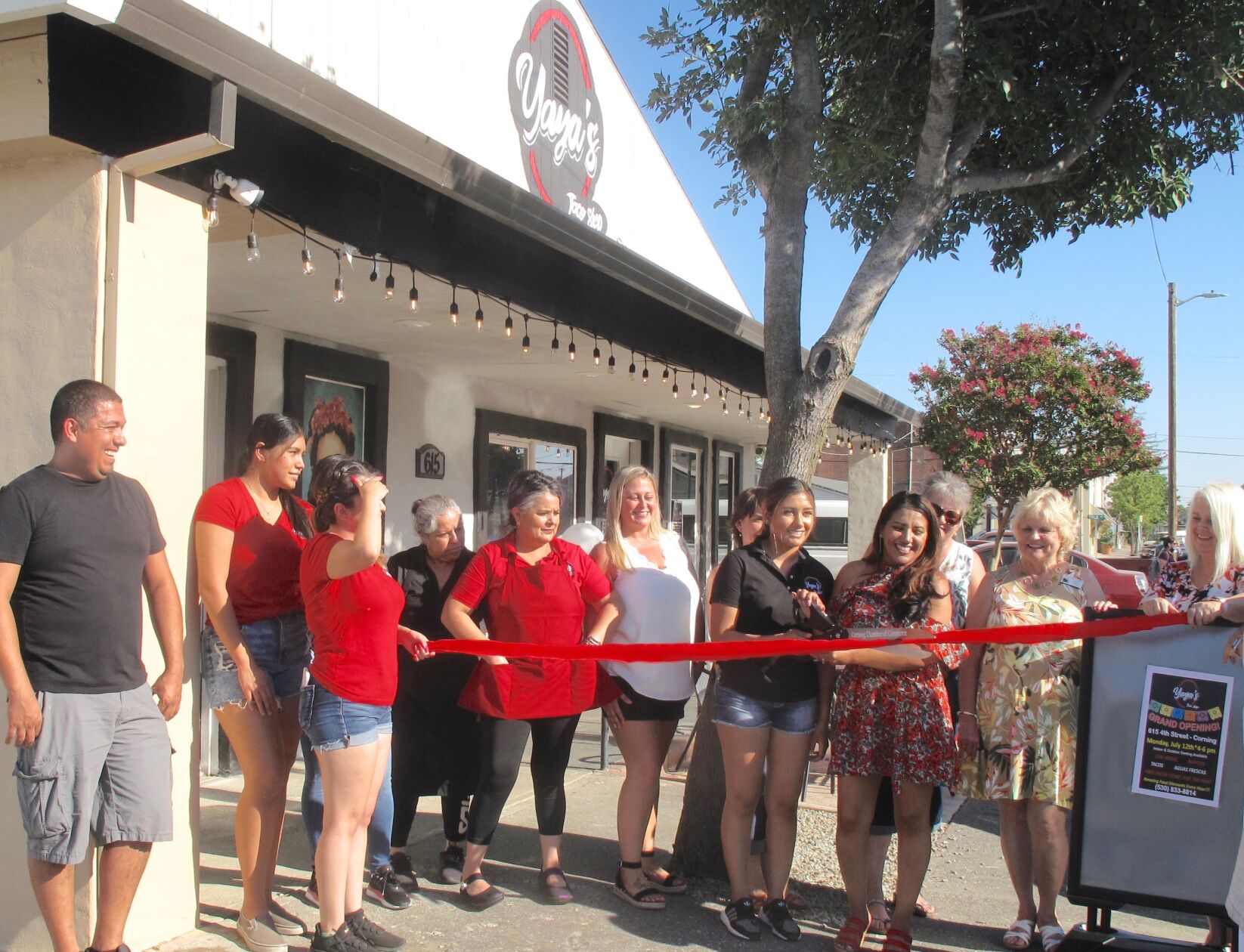 Yaya's Taco Shop in Corning holds grand opening